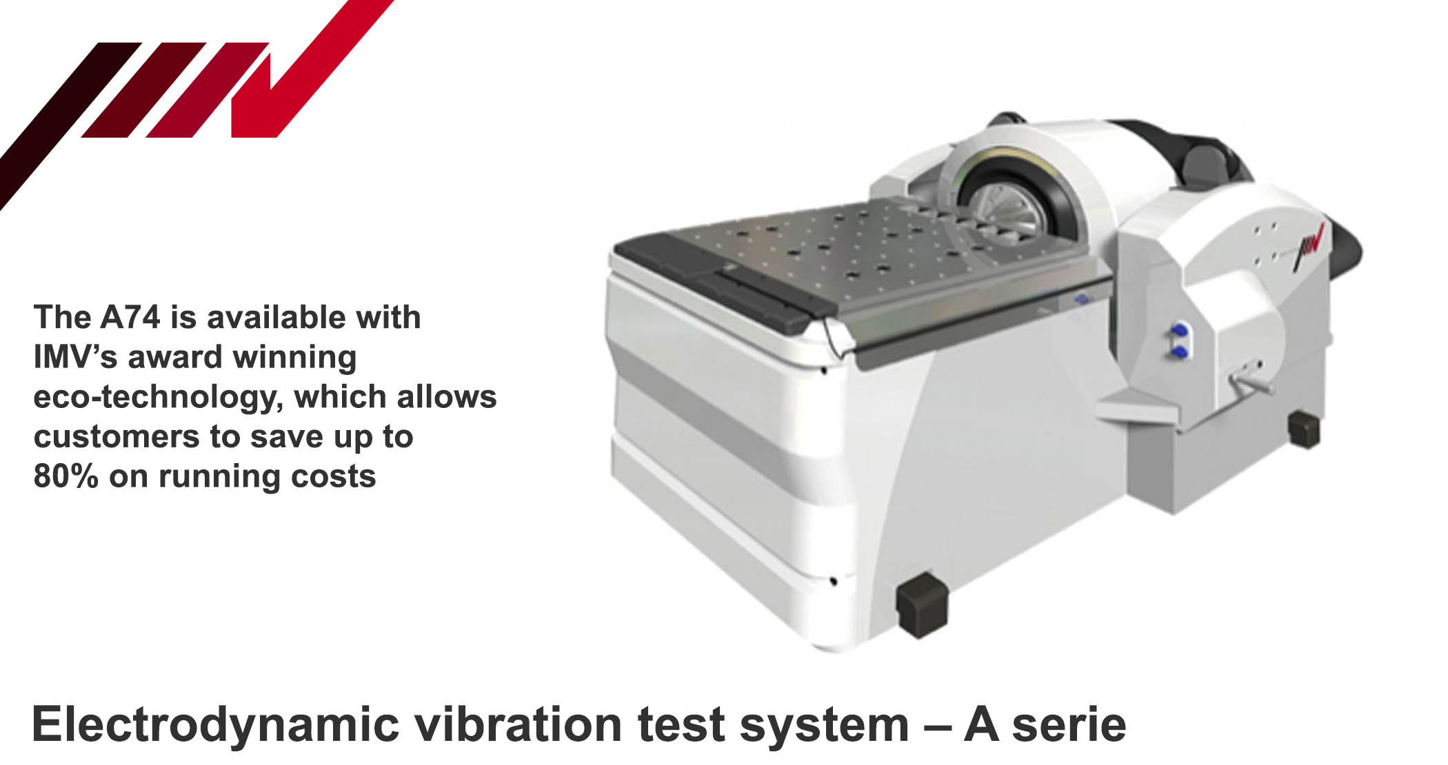 Electrodynamic vibration test system, A74, IMV