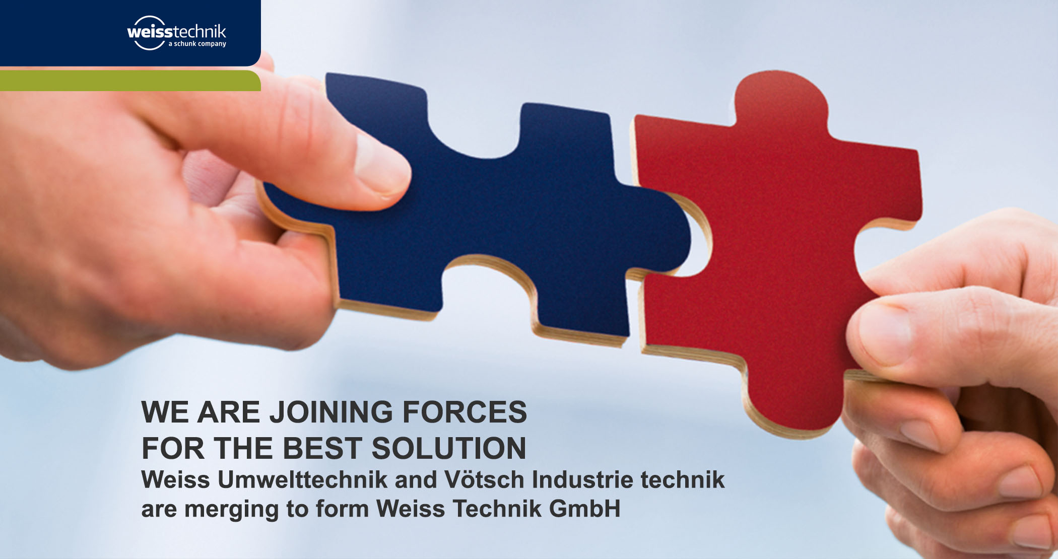 Weiss Umwelttechnik GmbH and Vötsch Industrietechnik GmbH merge